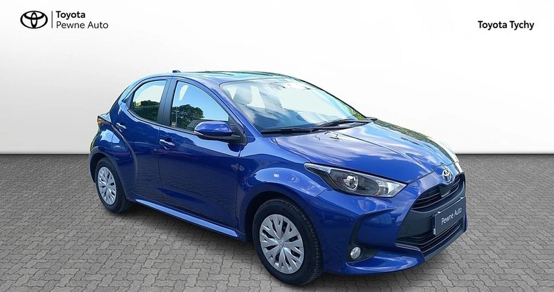 Toyota Yaris cena 67900 przebieg: 66229, rok produkcji 2022 z Tychy małe 211